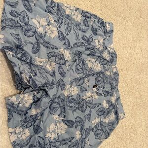 Margaritaville Light Blue Floral Women's Shorts